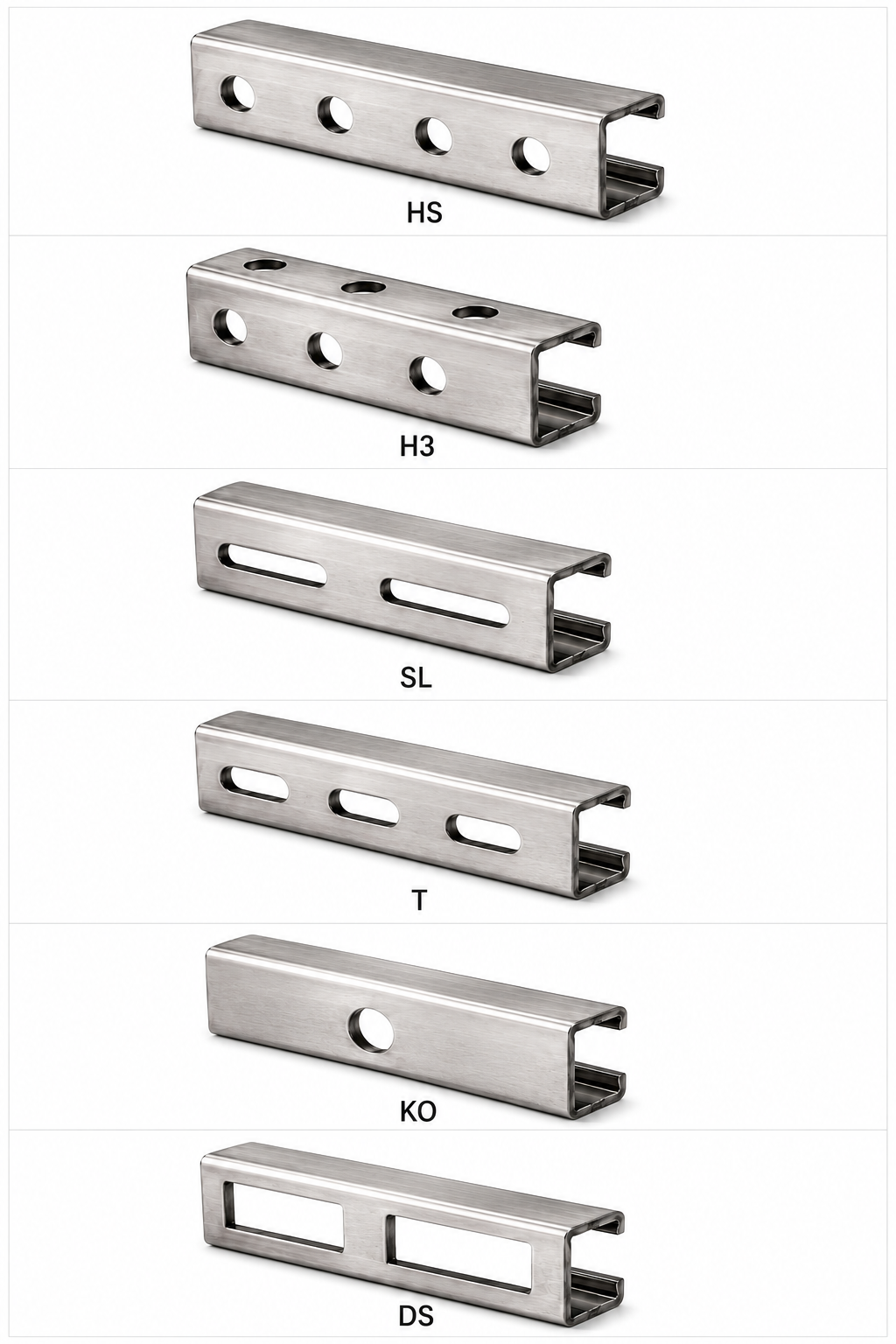 Stainless Steel Slotted